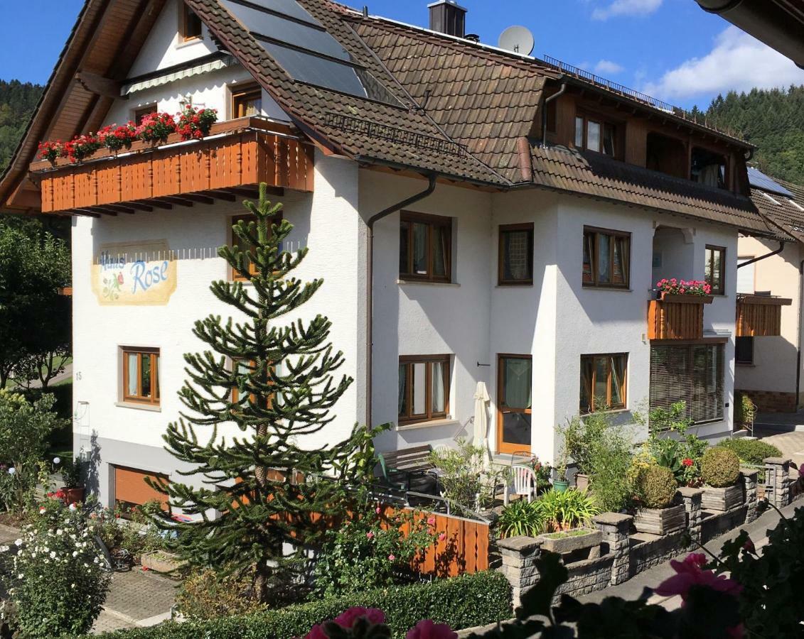 Pension Haus Rose Oberharmersbach Eksteriør bilde